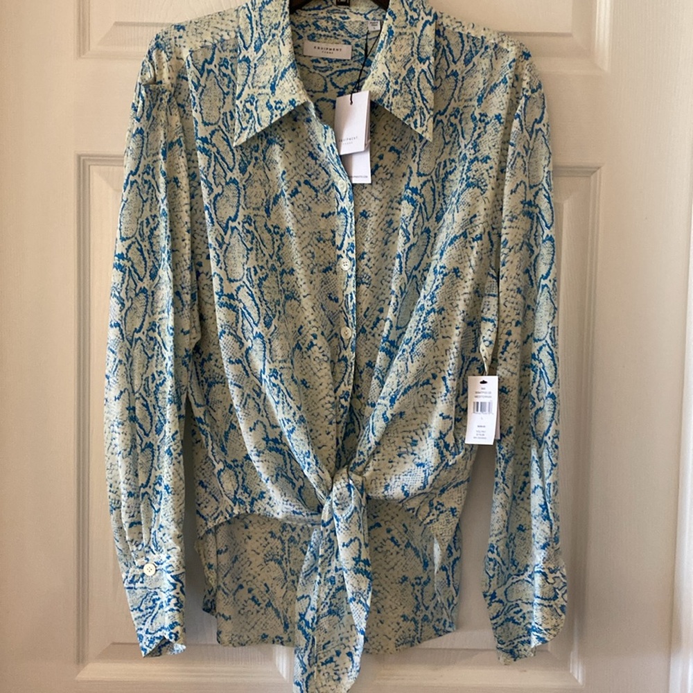 Equipment silk blouse - Picture 6 of 7